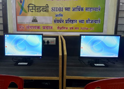 Donation of 25 Computers To S.k. Patil Shiksan Prasark Mandal - Saunvardhan Pratishthan