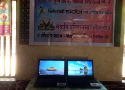 Donated 2 Laptops to Zilhaparishad School - Saunvardhan Pratishthan